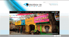 Desktop Screenshot of blackboxav.co.uk